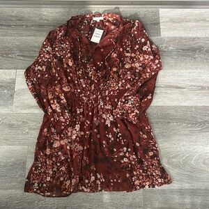 NWT - Women’s Pattered Flow Dress - Size Xtra-Large